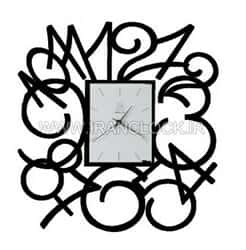 ساعت دیواری ، تبلیغاتی ، فانتزی ایران کلاک مدل مربع49567thumbnail